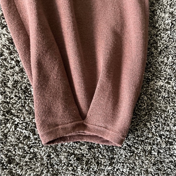 FREE PEOPLE BEACH Freya Sweater Pants 90s Baggy Linen Blend Women's Size Small - Picture 4 of 10